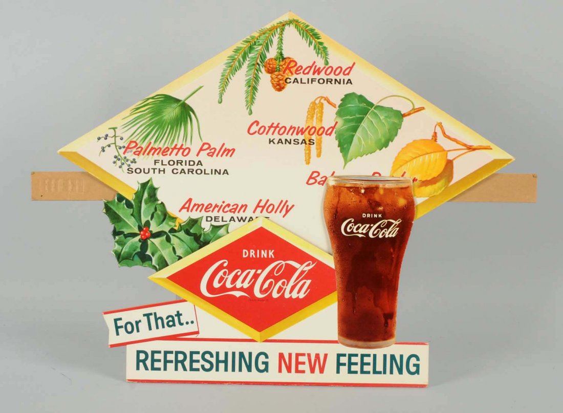 Coca-Cola State Tree Festoon & Original Envelope.: A few minor bends and light wear. Condition (Excellent).
