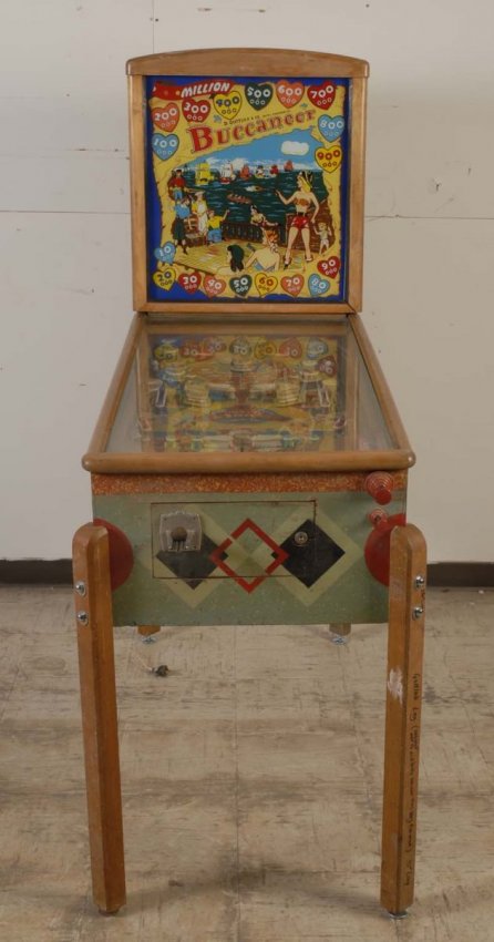 buccaneer pinball machine