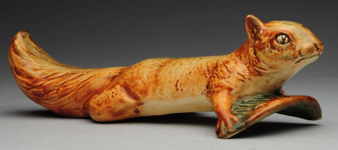 Weller Tree Squirrel.: Great color and mold. Condition (Excellent). Size 13 - 1/2" L.