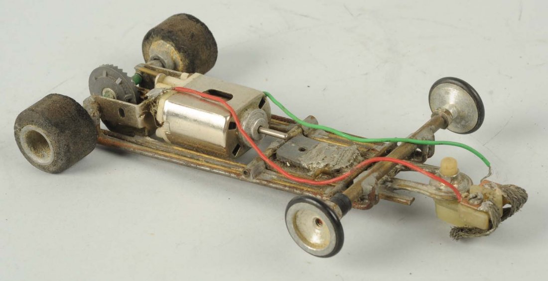 scratch built slot car chassis