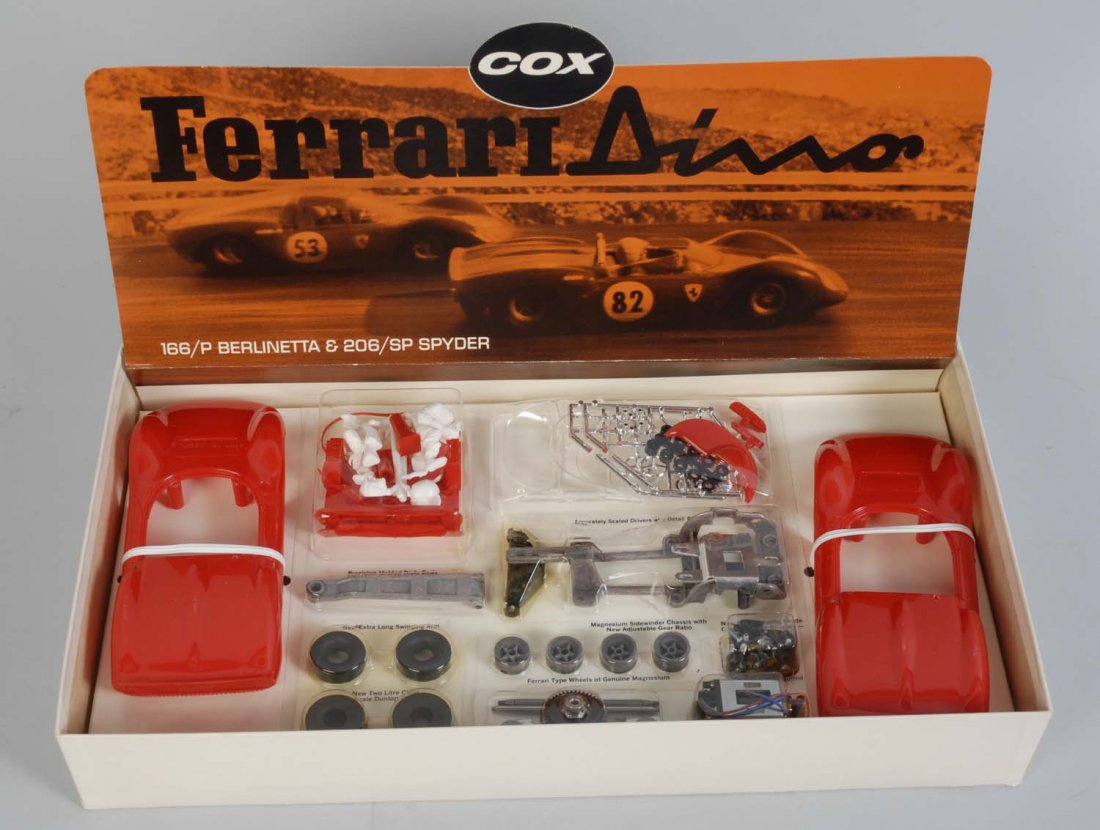 Dual Body Kit Slot Car.: 1/24 scale. New in box. Condition (Good - Very Good). Size 15" L.