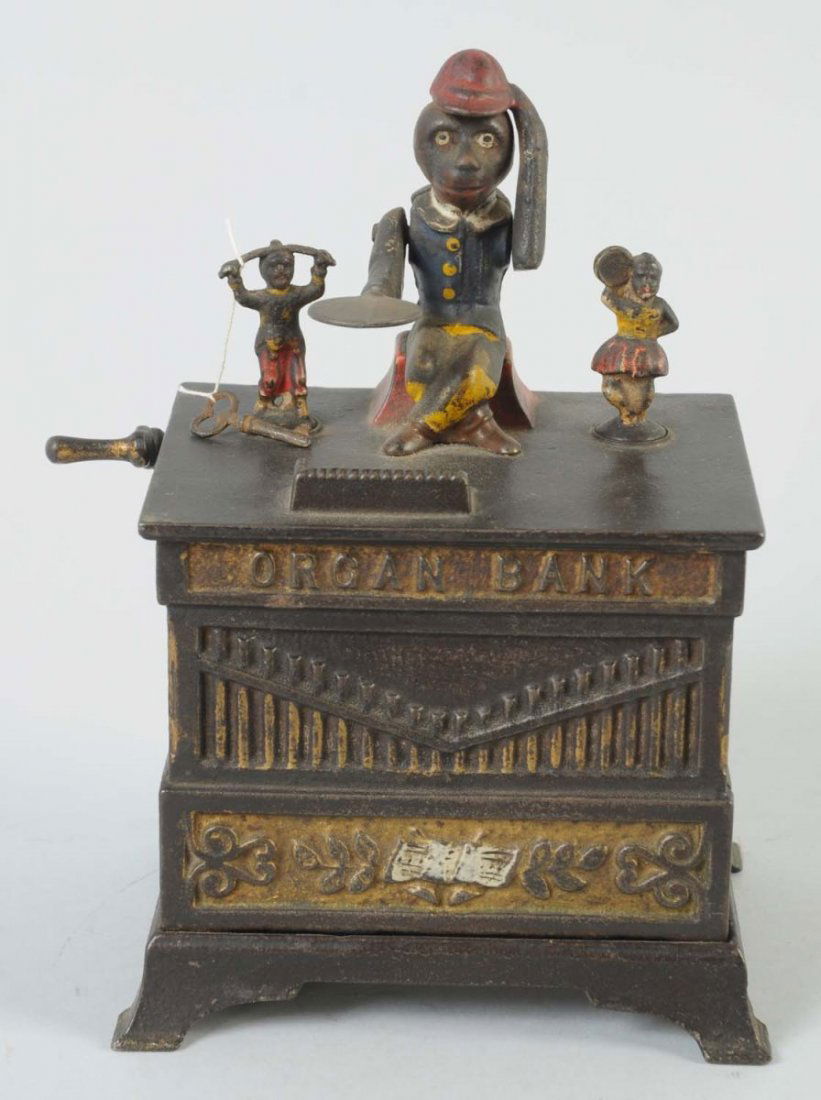 Oregon Bank Dancing Boy & Girl.: Manufactured by Kaiser & Rex. In working condition. Condition (Very Good - Excellent). Size 8 - 1/4" T.