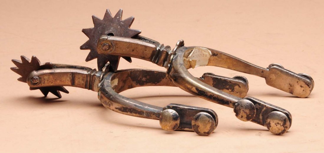 Pair of Spurs.: This pair of spurs is very nice. Condition (Very Good). Size 7" L.