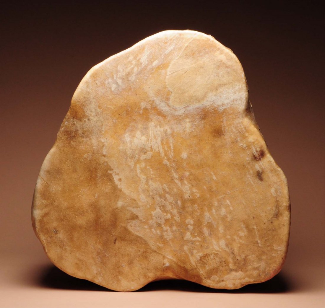 Eccentric-Shaped Hand-Made Indian Drum.: 20th Century. Probably made as a coffee table, or as a novelty more than for Indian use. Condition (Good). Size 29" T.