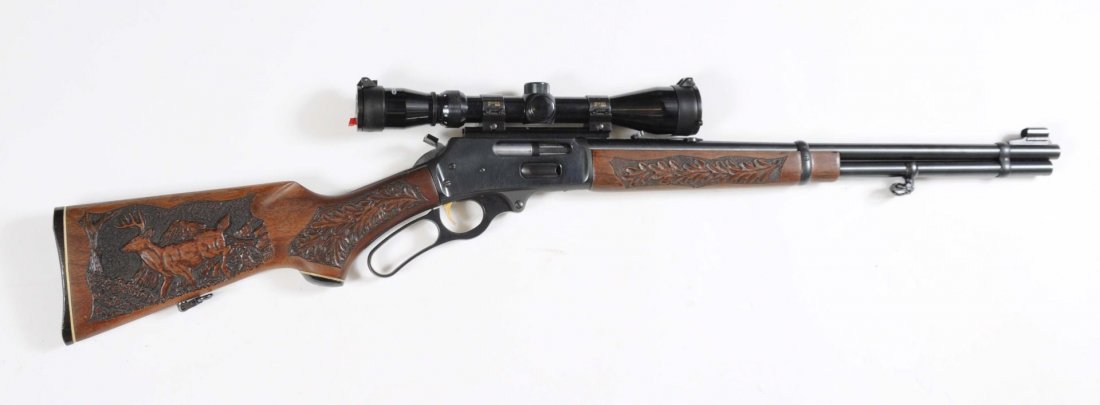 Custom Marlin Model 336 Lever-Action Rifle.**: Serial No. 21166298. This is your basic Marlin Model 336 Lever action rifle that has been a mainstay of the Marlin line for over 100 years. It is chambered for the .30-30 Winchester round, standard ca