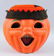 2-Faced Paper Mache Pumpklin Head. - 2
