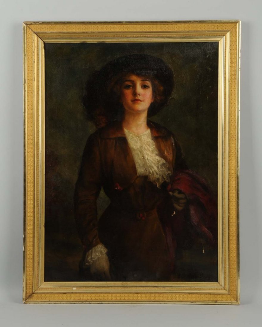 William Haskell Coffin. 1878-1941.: Postcard, "The Glory of Autumn", R. Chapman Co., 1913. Oil on canvas. Signed lower right. Size 30" x 22".