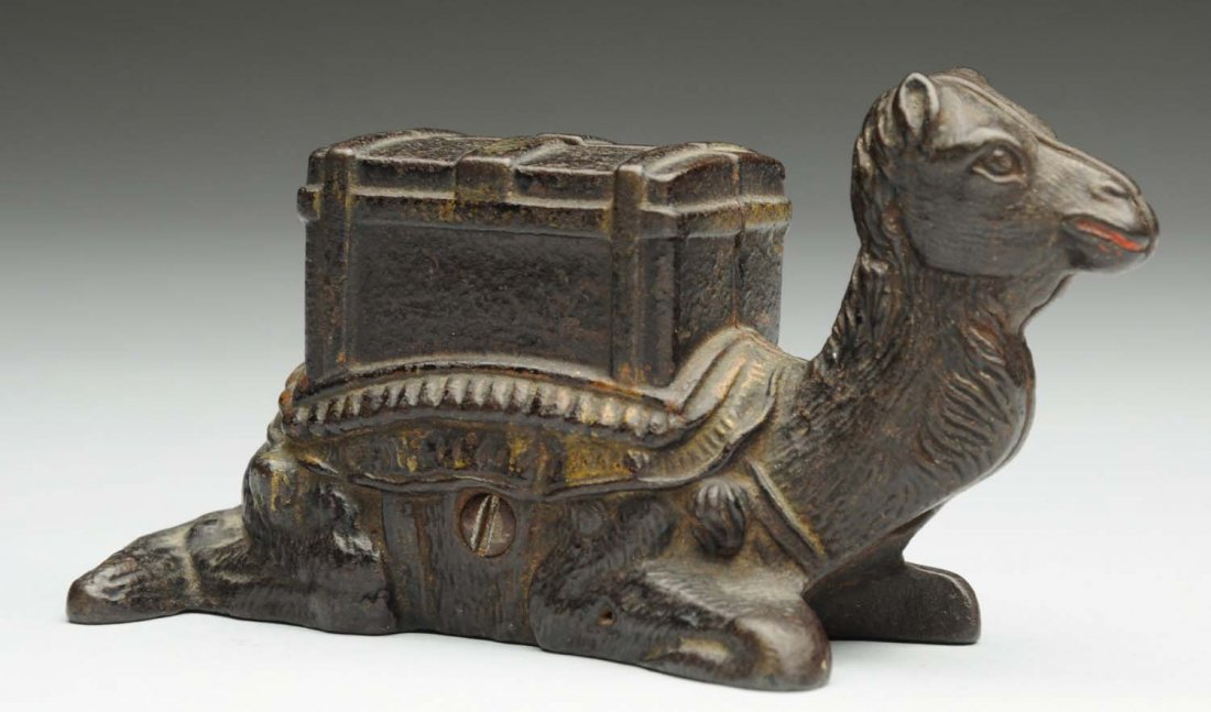 Neiling Camel Still Bank.: Manufactured by A. C. Williams. Original condition. Condition (Excellent). Size 5" L.