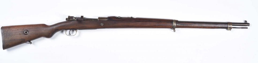 Turkish Mauser Military Bolt Action Rifle.**: Serial No. 10440. Caliber 7.92mm. Bolt does not match. Receiver stamped with "Ankara 1935". Wood is excellent. Excellent action. Very good bore.