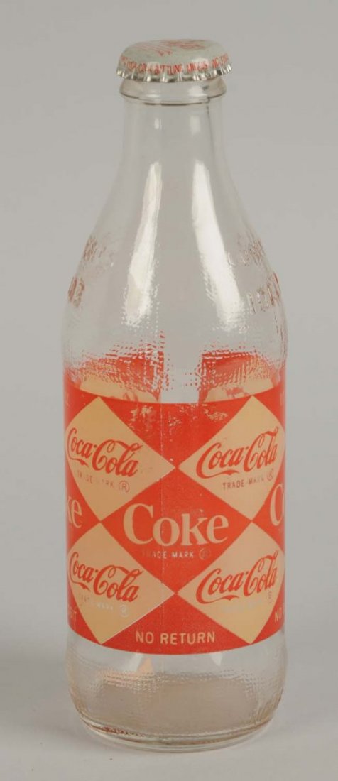 1960s Coca-Cola ACL Multi-Diamond Bottle.: Just very light wear and age toning. Condition (Very Good).