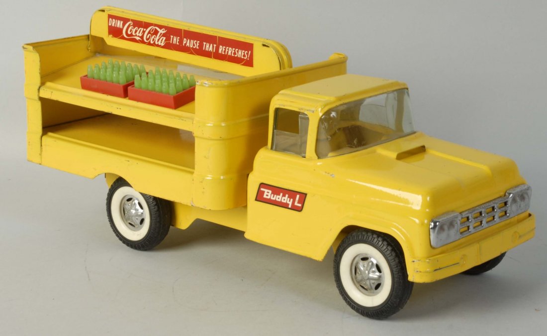 Coca-Cola Buddy L Truck.: Condition (Excellent). Size 15" L.