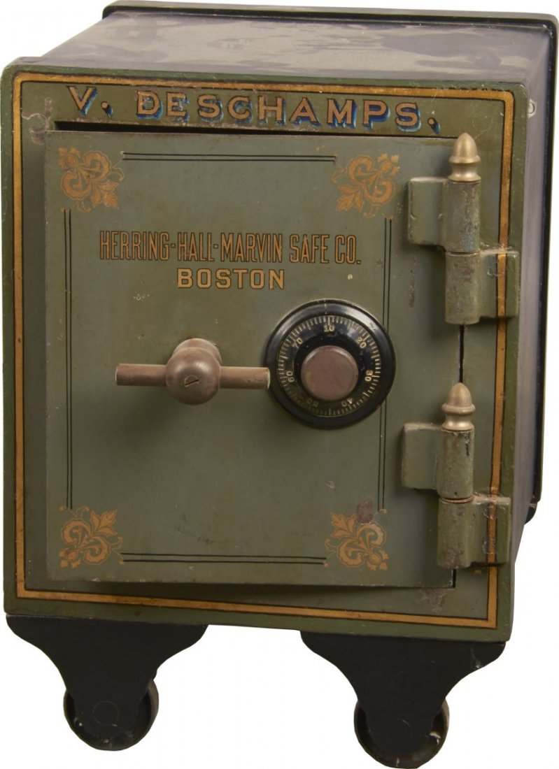 Small HerringHallMarvin Safe Co. Floor Safe
