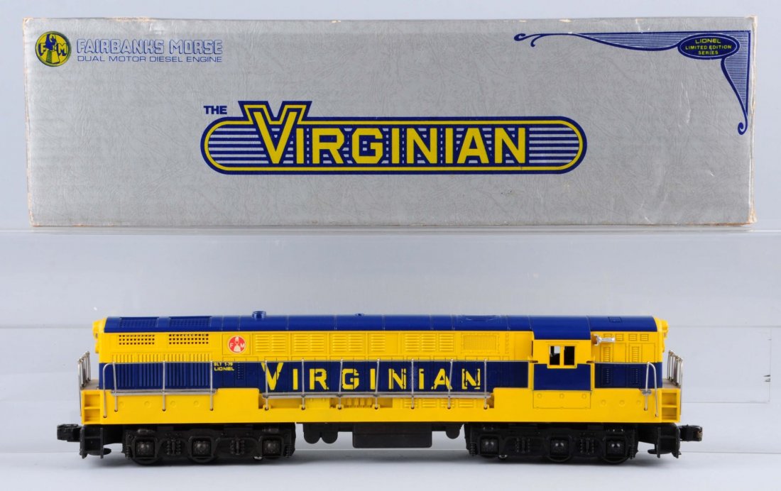 Lionel 1850 Virginian FM Train Engine Locomotive.: In original box.