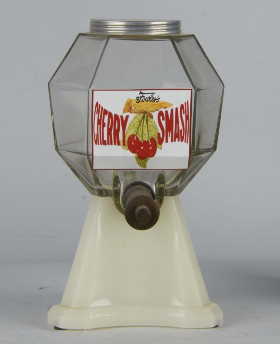 Cherry Smash Soda Fountain Syrup Dispenser May 01, 2015 Dan Morphy Auctions in NV