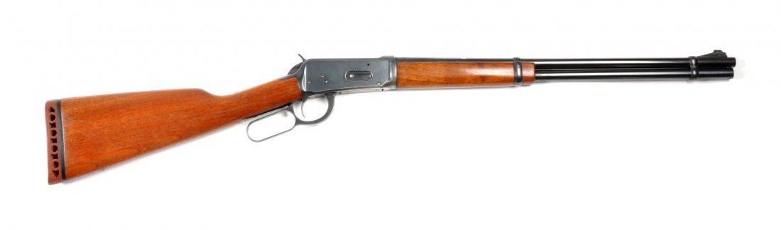 **Winchester Model 1894 Pre-64 Carbine.: Serial # 2155175 This carbine was manufactured in 1956. Standard features include 20" round barrel, full magazine, walnut stock, blued finish, and chambered for the .30-30 cartridge. Rifle is missing 