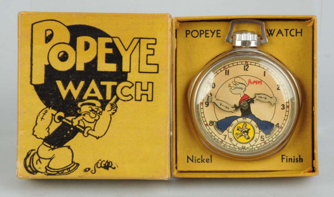 popeye pocket watch
