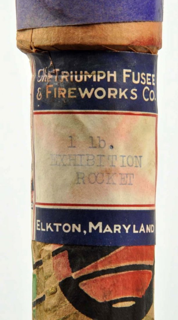 Lot Of 3: Large And Rare Rockets.