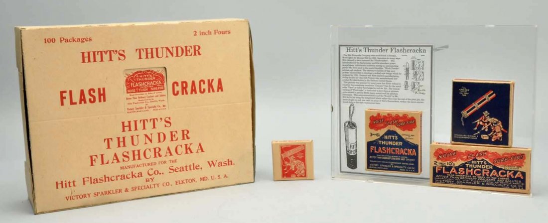 Lot of 3: Hitt’s Flashcracka Co, Seattle, WA. (1 of 5)