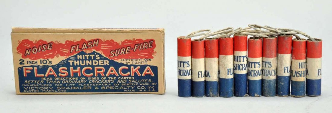 Box of Hitt's Thunder Flashcrackas. (1 of 6)