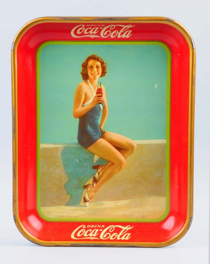1933 Coca - Cola Serving Tray. (1 of 2)