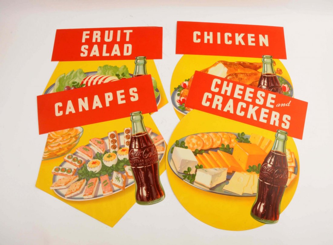 Circa 1941 Coca - Cola Store Banner Set. (1 of 7)