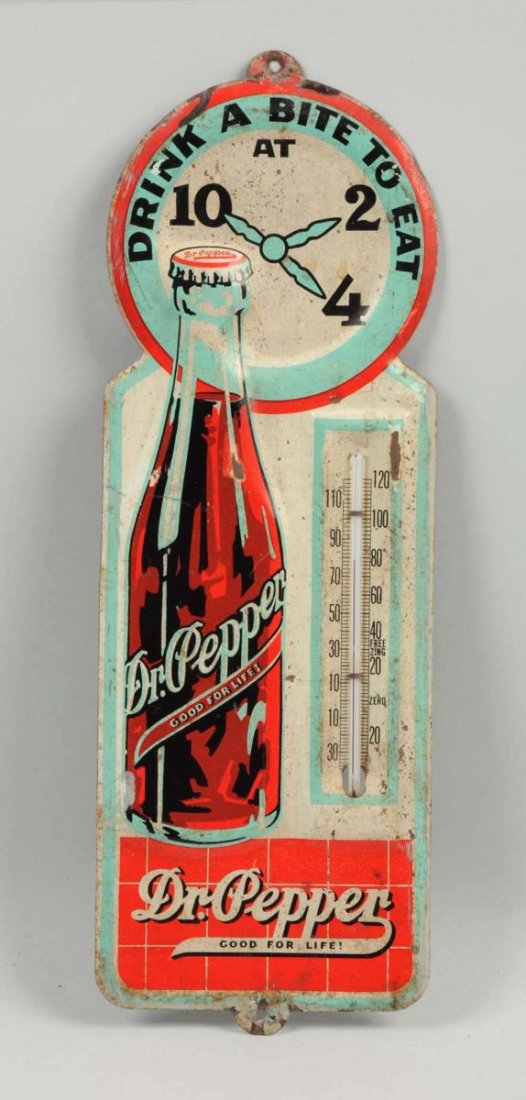 Dr. Pepper Drink A Bite To Eat Thermometer. (1 of 1)
