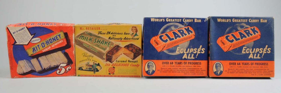 Lot Of 4: Candy Vendor Boxes. (1 of 3)