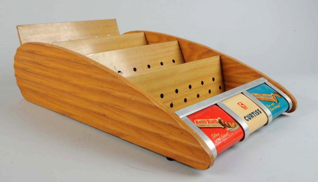 Large Curtiss Candy Display Rack. (1 of 3)