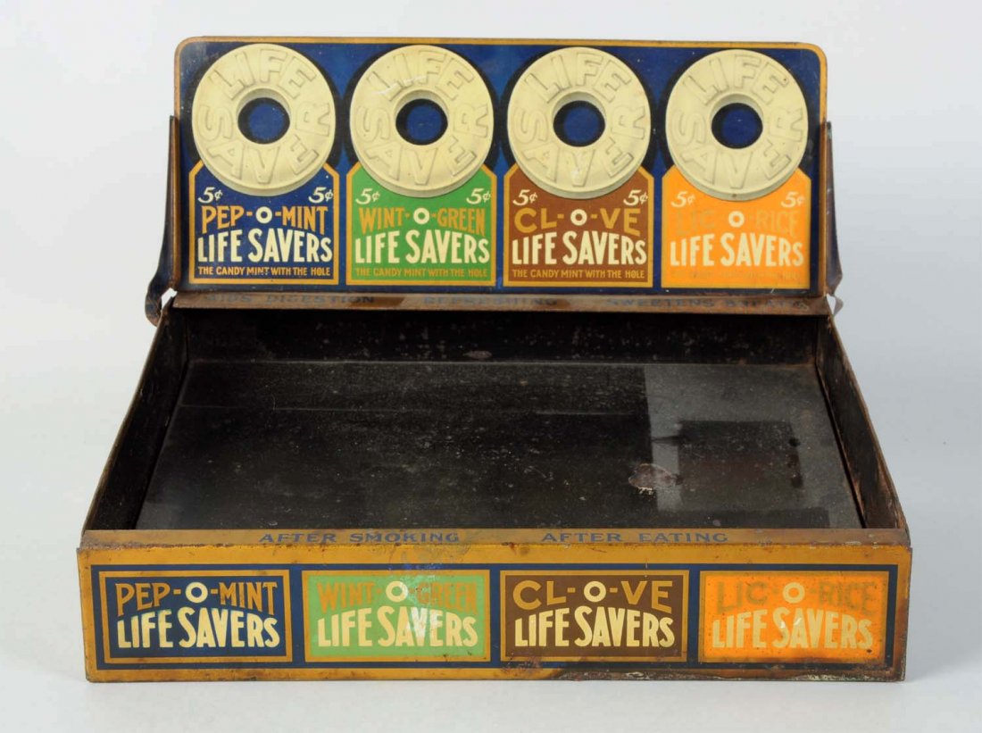 Life Saver Tin Store Display. (1 of 3)