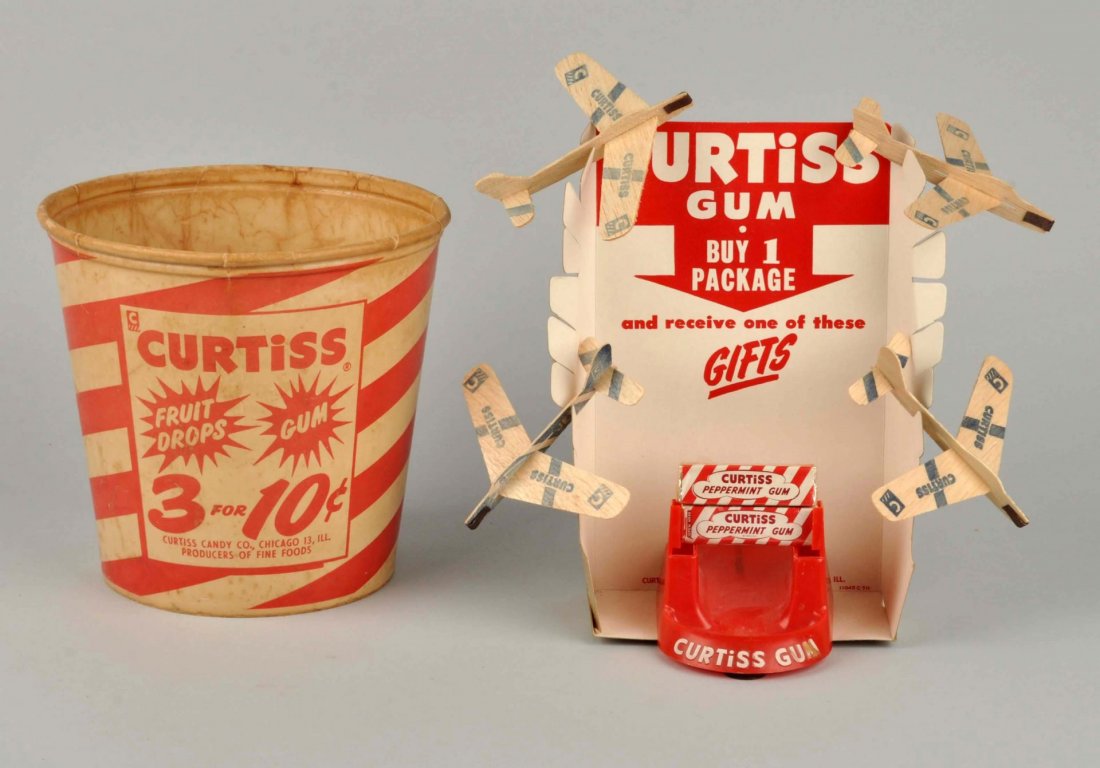 Lot Of 2: Curtiss Candies Advertising Items. (1 of 3)
