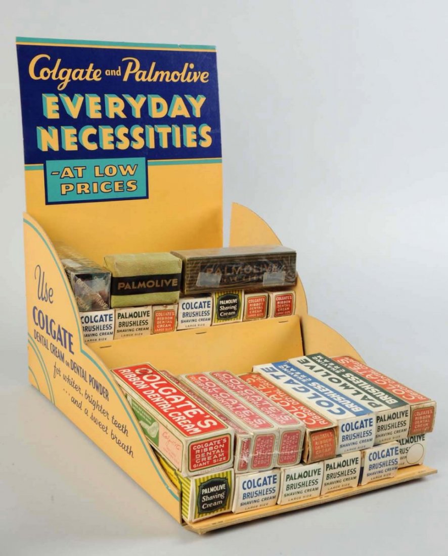 Colgate Palmolive Store Display With Product. (1 of 4)