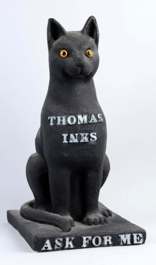 Thomas Inks Black Cat Store Display. (1 of 2)