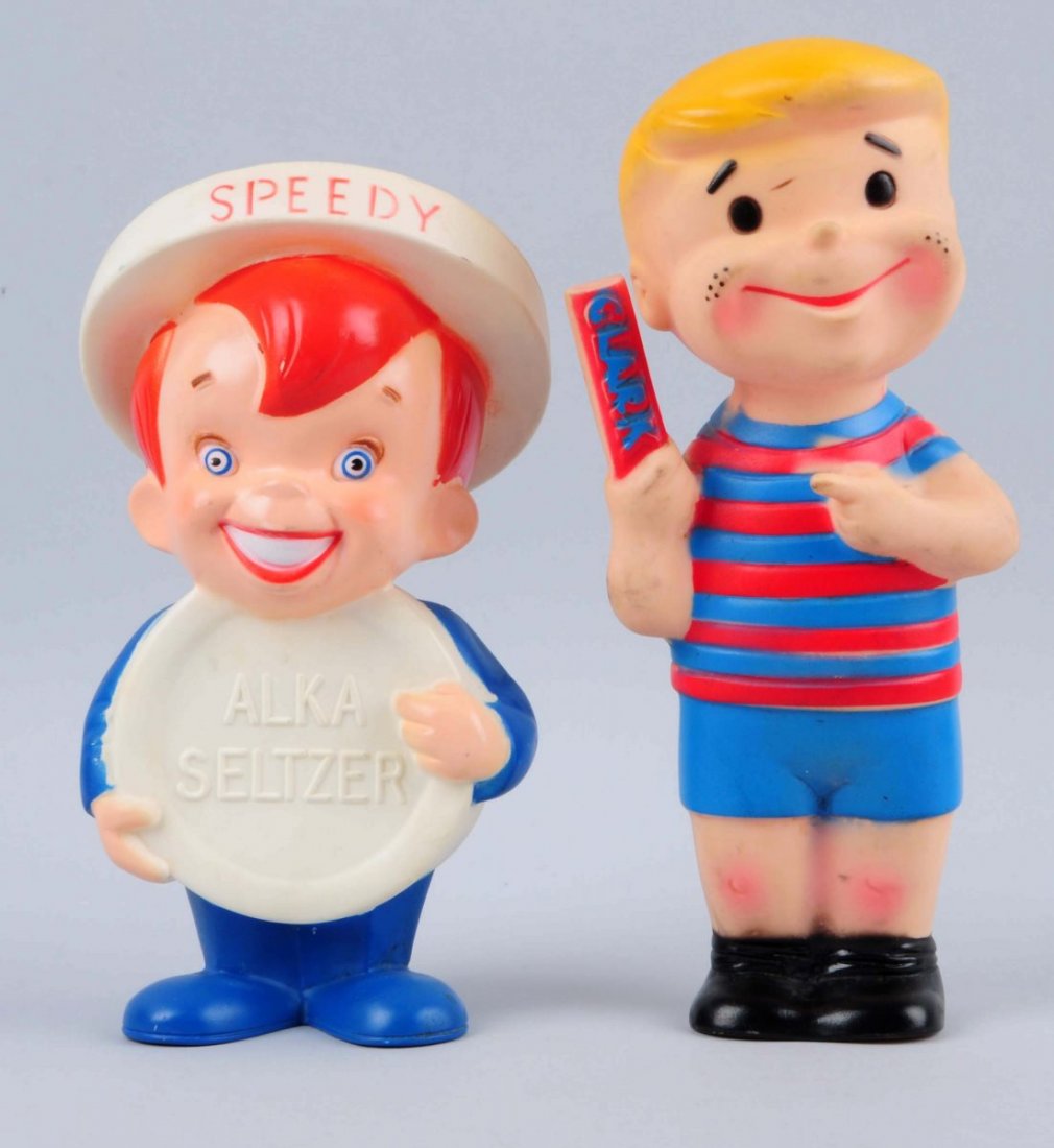 Lot of 2: Plastic Advertising Figures. (1 of 2)