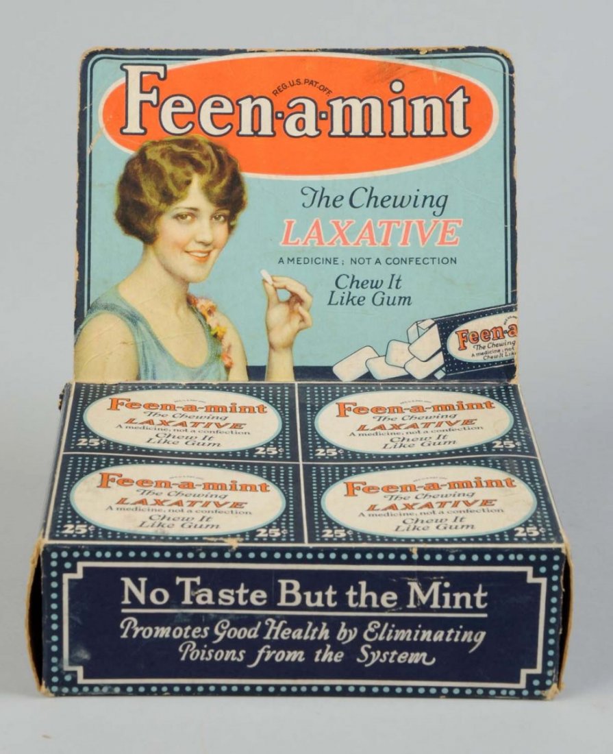 Feen-A-Mint Laxative Display Box. (1 of 3)