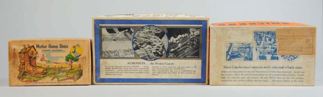 Lot Of 3: Advertising Product Boxes. (1 of 3)
