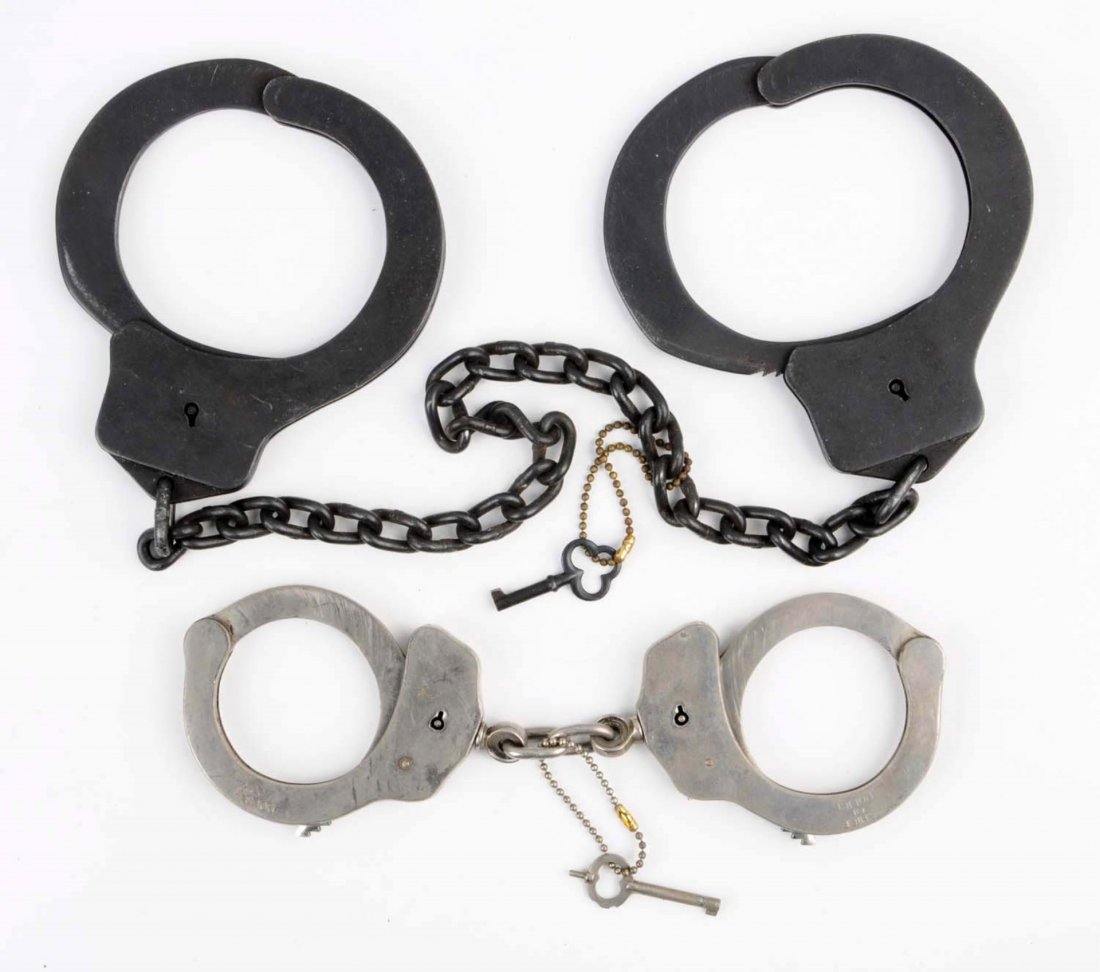 Lot Of 2 : Handcuffs. (1 of 1)
