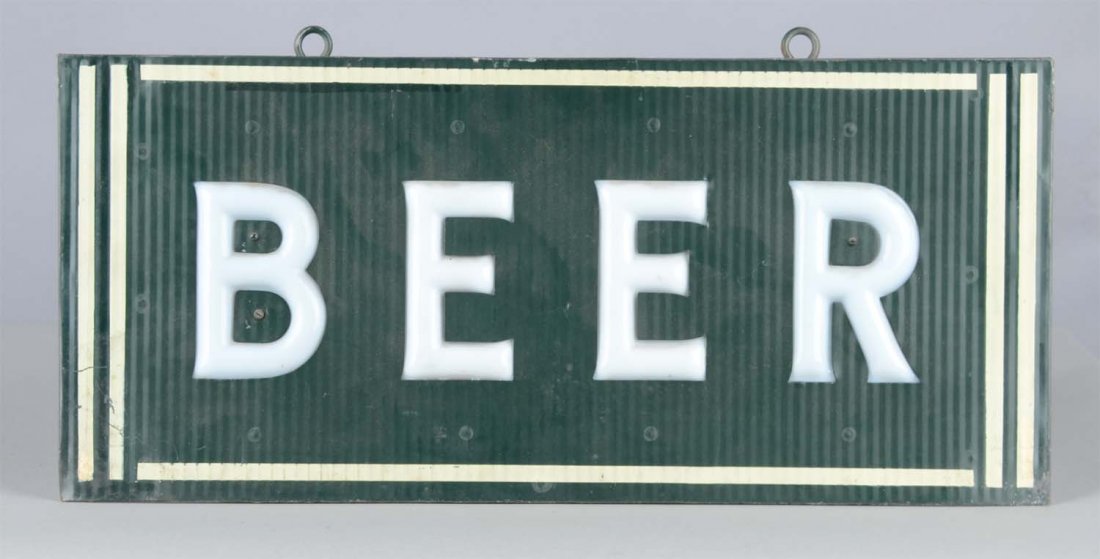 Beer Hanging Lighted Advertising Sign (1 of 2)