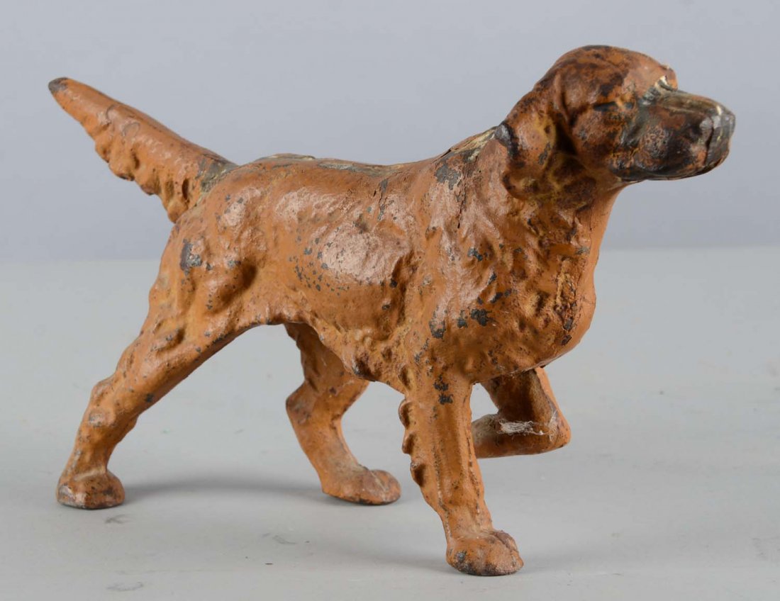 Cast Iron Dog Door Stop (1 of 2)