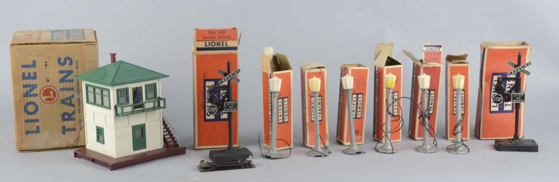 Lot Of 10: Lionel Post-War Train Accessories (1 of 4)