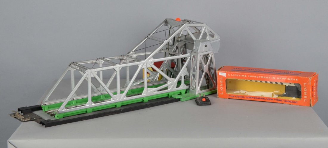 Lot Of 2: Lionel 313 Bascule Bridge & 252 Gate OB (1 of 1)