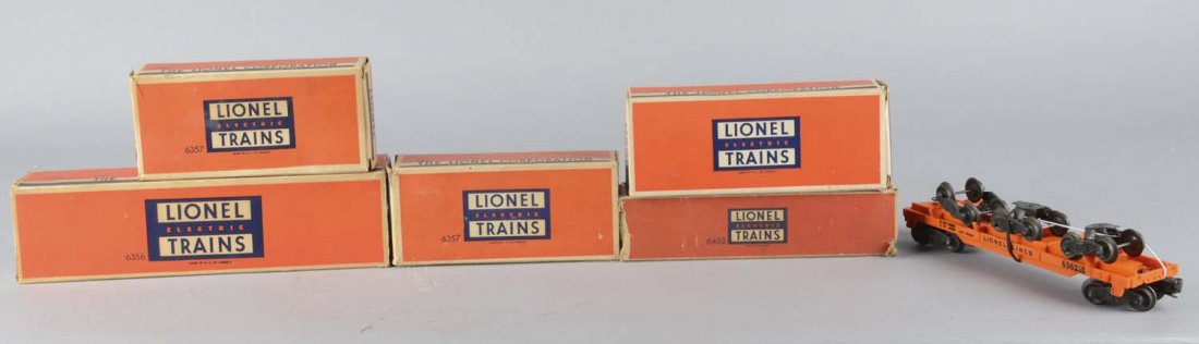 Lot Of 6: Lionel Train Cars 6227, 6356, 6357, 6557 (1 of 6)
