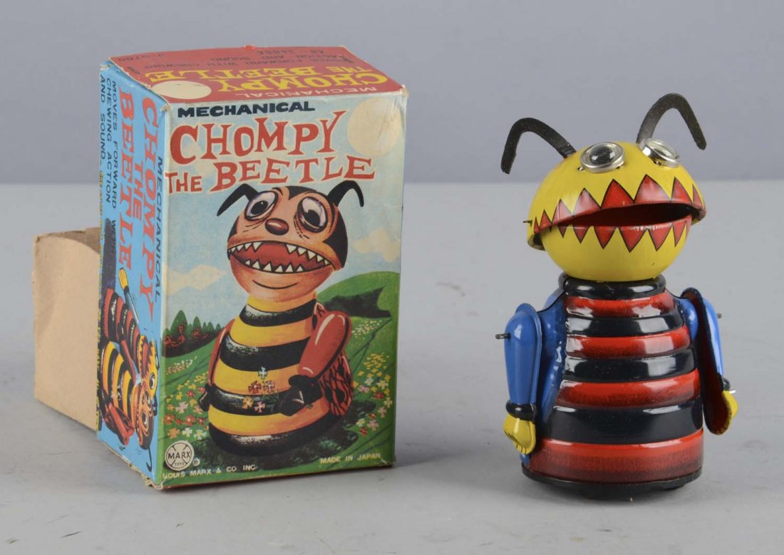 Marx Tin Litho Chompy The Beetle Wind-Up Toy (1 of 1)