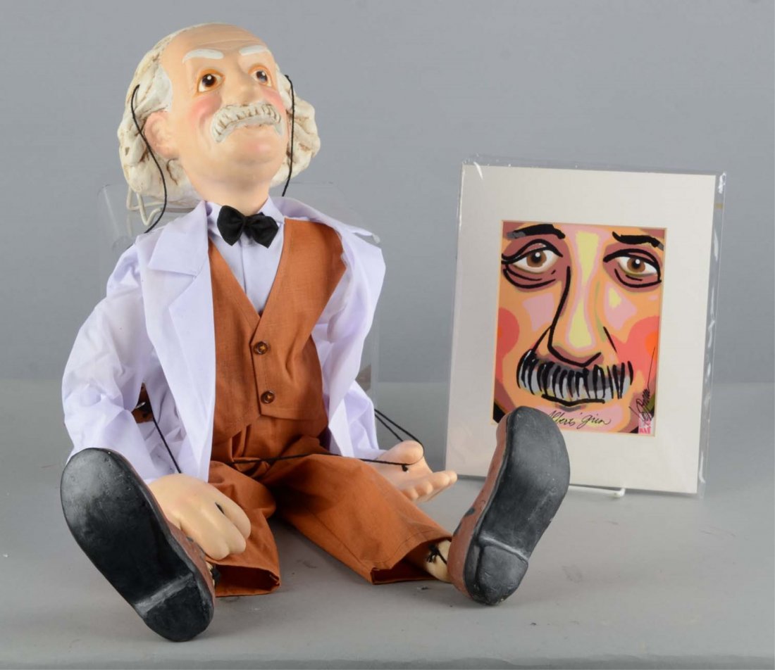 Albert Einstein Plaster Marionette (1 of 1)