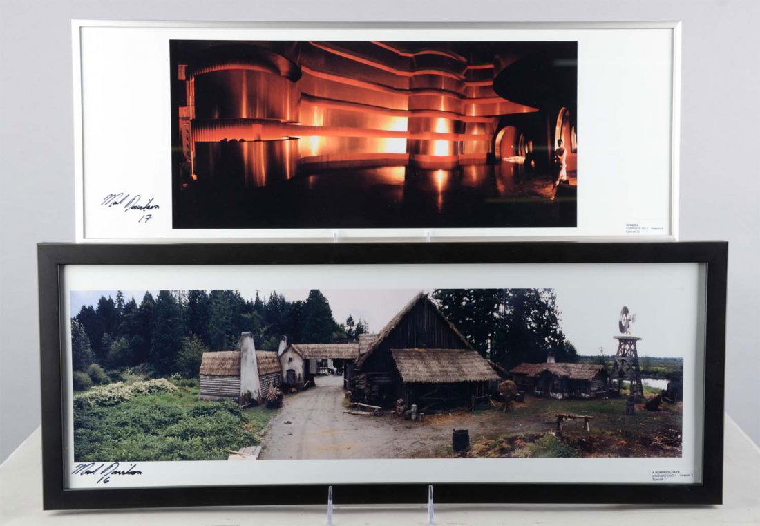 Lot Of 6: Stargate Panoramic Pictures In Frames (1 of 4)