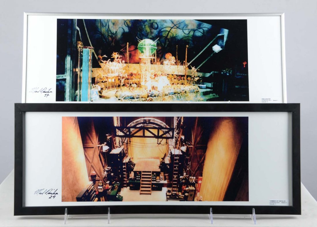 Lot Of 5: Stargate Production Pictures In Frames (1 of 3)