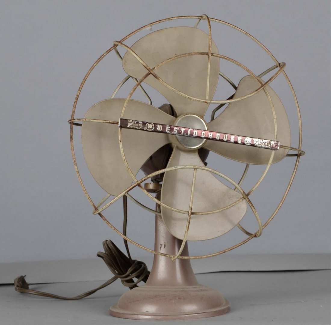 Vintage Westinghouse Electric Desk Fan (1 of 2)
