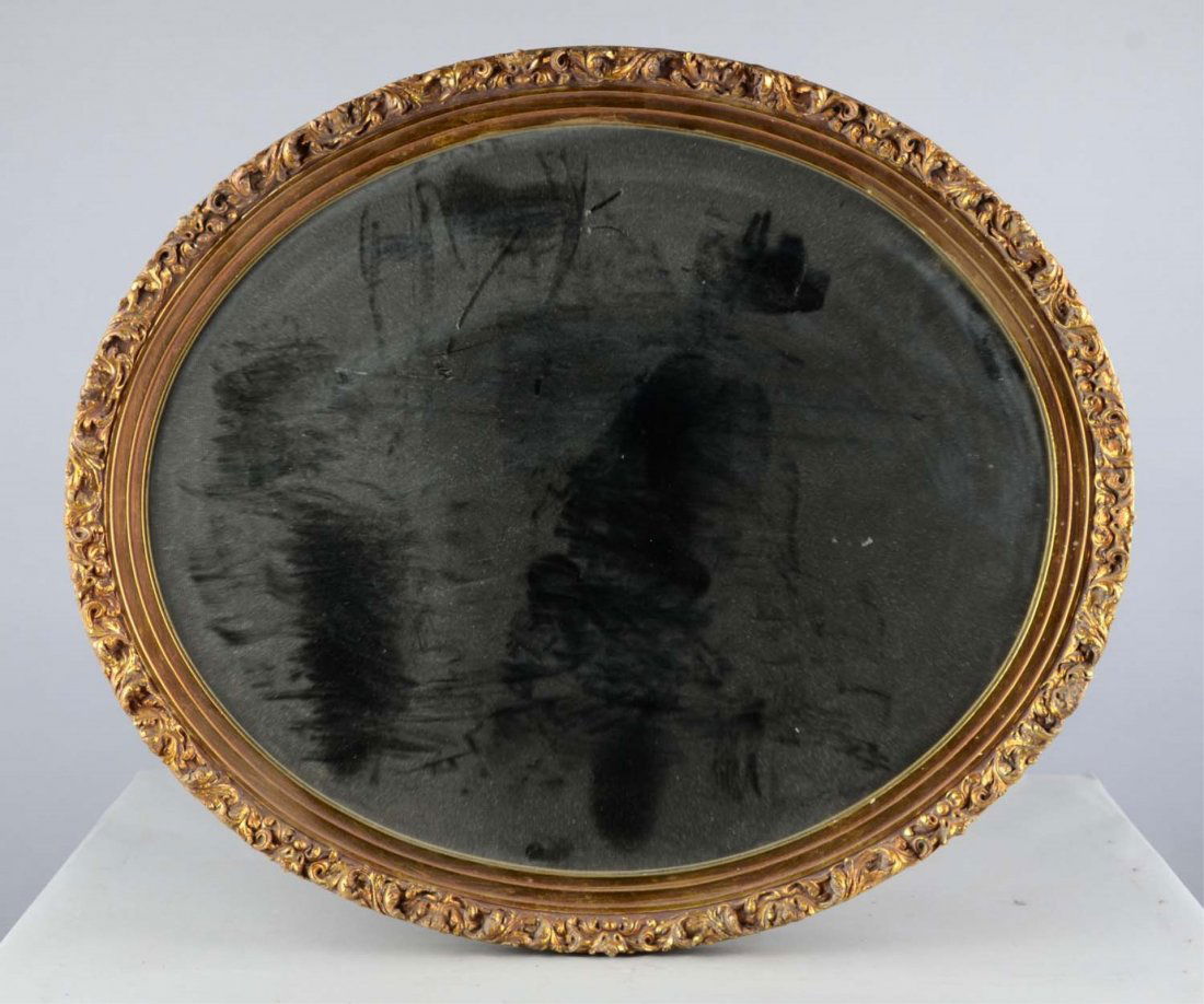 Lot Of 3: Early Ornate Mirrors (1 of 3)