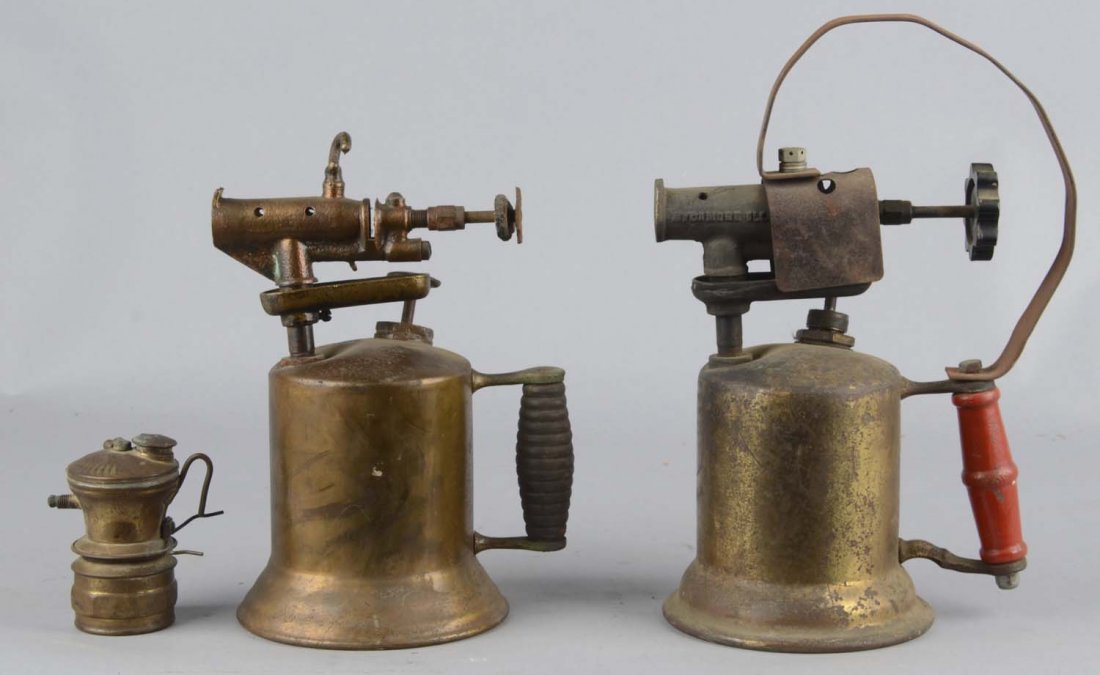 Lot of 3: Industrial Brass Tools (1 of 2)