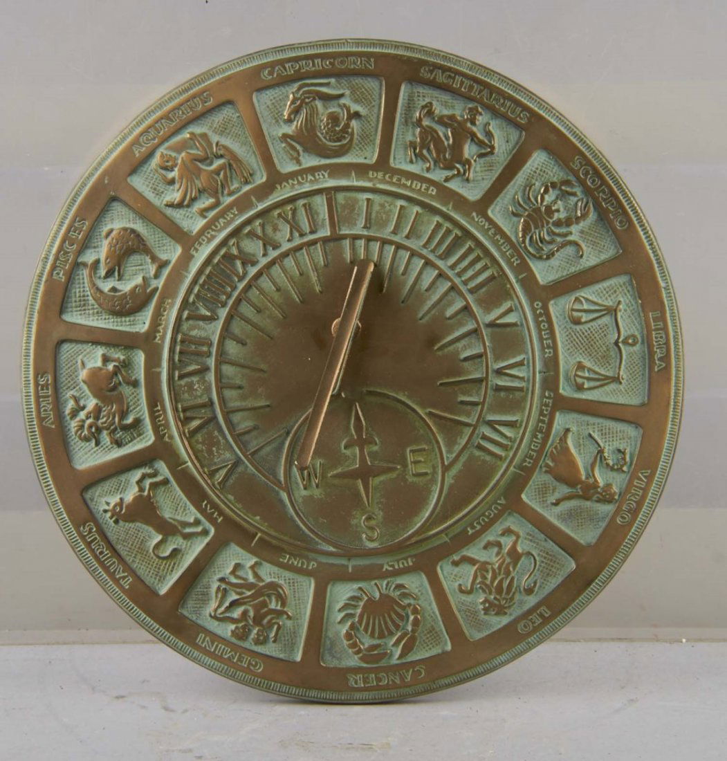 Ceramic Astrological Sun Dial (1 of 1)