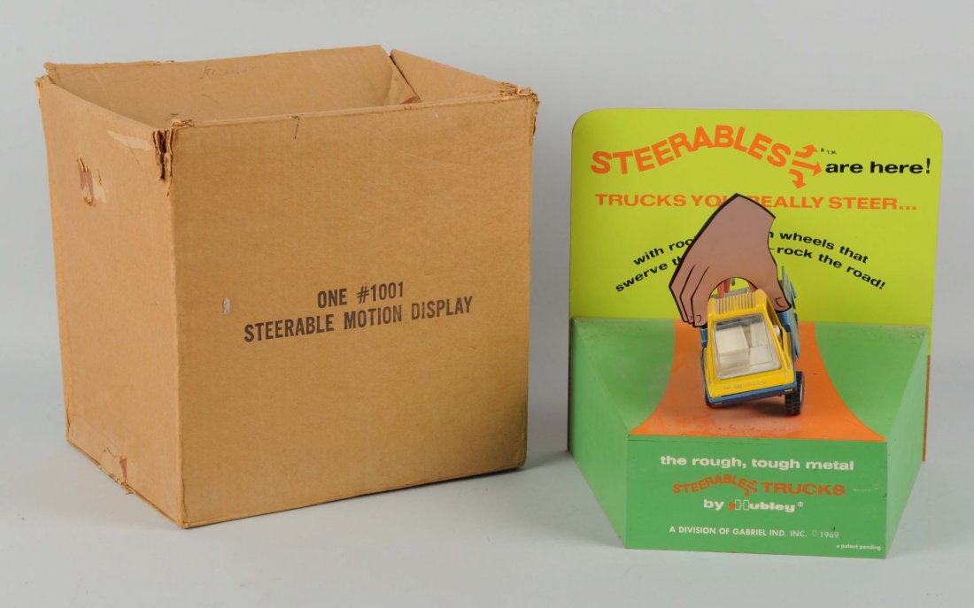 Hubley Boxed Steerable Truck Countertop Display. (1 of 1)